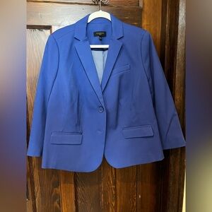 18W periwinkle blue Talbots blazer, rarely worn